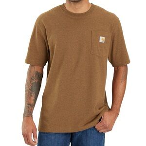 Carhartt Loose Fit Pocket "C" Graphic Short Sleeve T-Shirt Oiled Walnut Size L